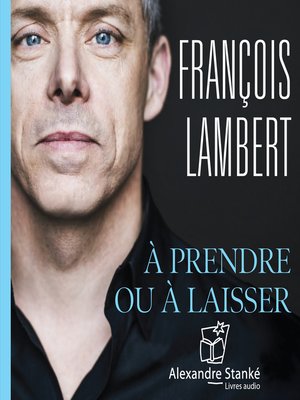 cover image of À prendre ou à laisser